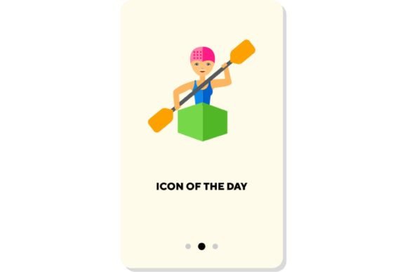 Elevate Designs with Kayaking Icons
