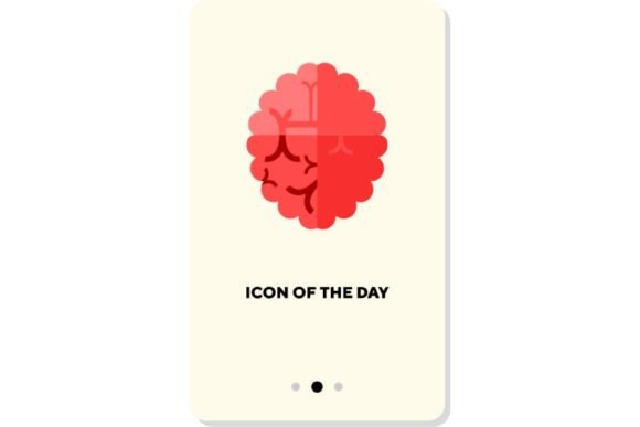 Integrating Body Organs Flat Icons Inside Organism Visuals for Digital Design