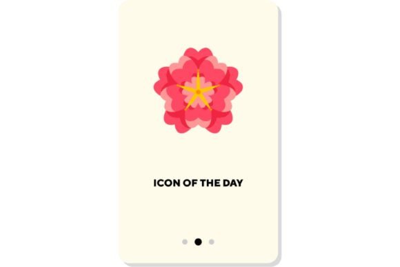 Sakura Tree Flat Vector Icon: Cherry Flo Design for Modern Digital Projects