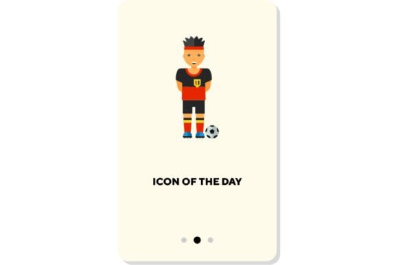 Strategic Application of the Professional Sport Thin Flat Icon: Soccer Player Vector for Modern Digital Design