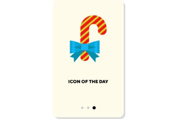 Sweets Flat Vector Icon: Lollipops and Candy Cane Design for Modern Web Interfaces
