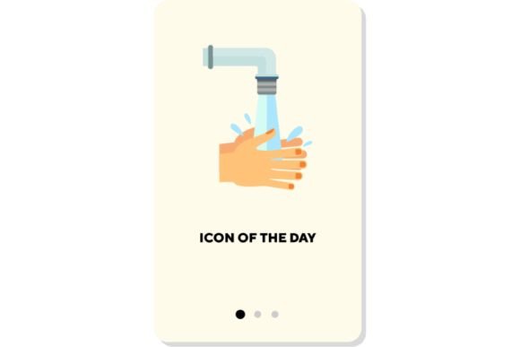 The Strategic Value of Washing Hands Flat Icons in Modern Digital Design