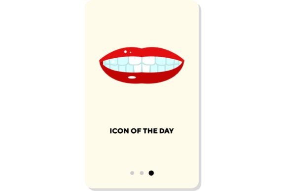 Vacation Appearance Flat Icon. Makeup Sm: Visualizing Leisure in Digital Design